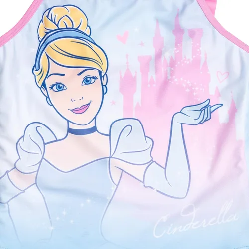 Vista 8 de Disney Minnie Mouse Frozen Princess Belle - Juego de traje de baño de 3 piezas tankini parte superior inferior de bikini para niños pequeños a niños