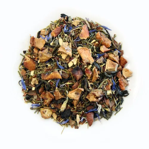 Vista 9 de Grindstone - Té de néctar de bayas de origen único con trozos de frutas, hacer té caliente o helado, OGM 2 oz. Tarros reutilizables a presión