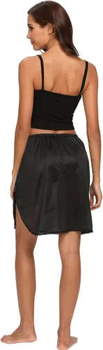 Vista 4 de Medio Slip para mujer debajo del vestido de encaje sedoso