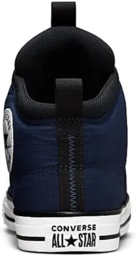 Vista 3 de Converse Chuck Taylor All Star High Street Mid Lace Up Style Sneaker - ObsidianaMidnight Navy