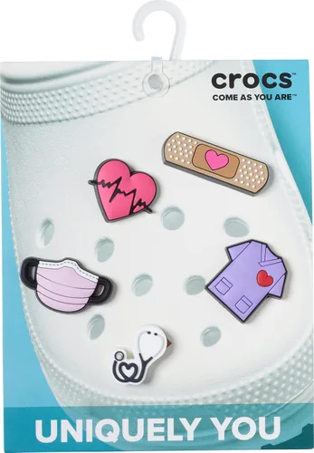 Vista 2 de Crocs Jibbitz - Paquete de 5 dijes para zapatos de ocupación Jibbitz para Crocs