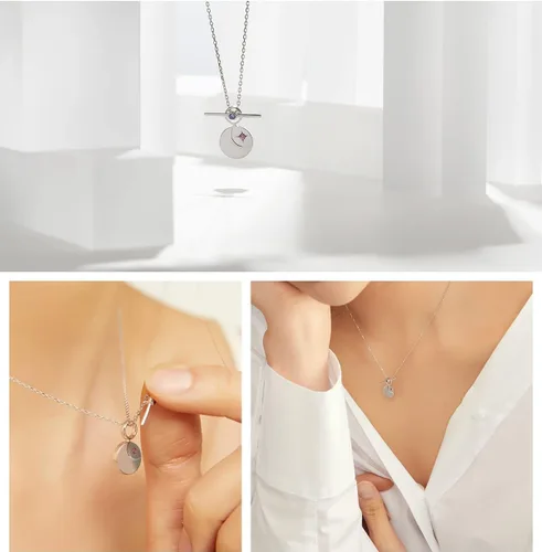Vista 5 de BTS STONEHENgE Moment of Light Jewelry - Collar oficial del ejército