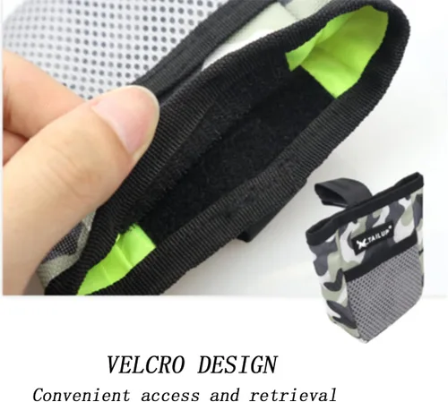 Vista 4 de Bolsa de golosinas para perros, bolsa de entrenamiento de golosinas, bolsa de aperitivos para mascotas, fácil de transportar, clip para cinturón