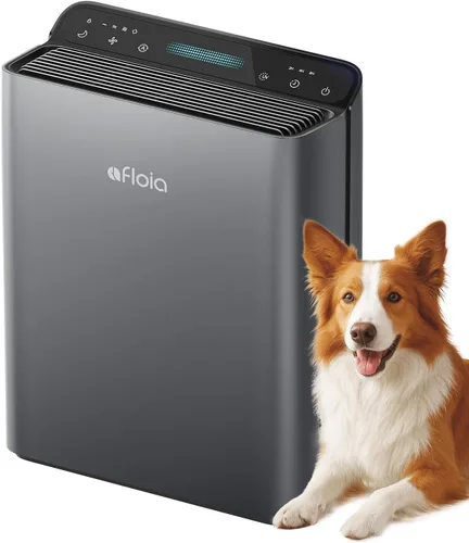 Vista 9 de Afloia Purificador de aire para el hogar, monitor de calidad de aire PM2.5