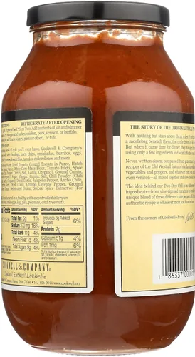 Vista 4 de cookwell & Company All Natural Paso de dos Chili – Mix, 34 onza Jar