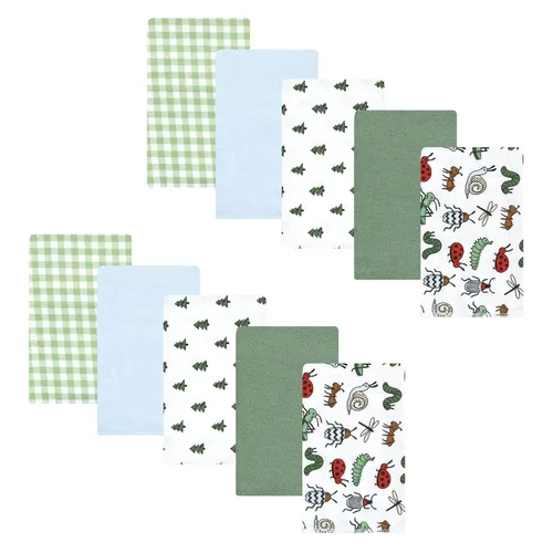 Vista 174 de Hudson Baby - Paños unisex de franela de algodón para bebé, avión, talla única