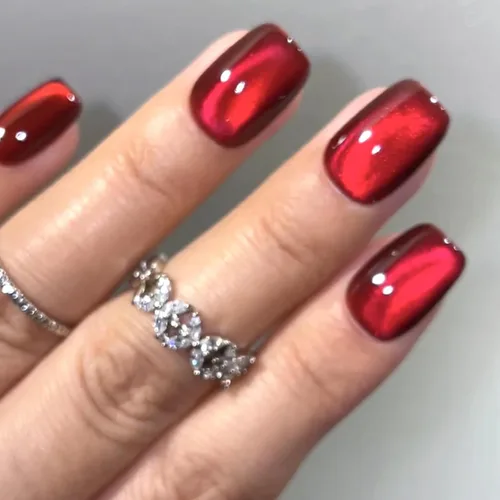 Vista 30 de Uñas postizas a presión con punta francesa, uñas postizas cuadradas cortas con diseños de cuentas de flores 3D, uñas blancas a presión, uñas Blanco