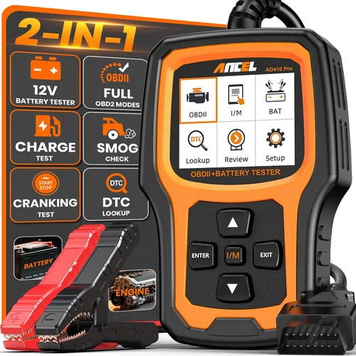 Vista 8 de ANCEL Bolsa protectora de almacenamiento para OBD2 escáner lector de código herramienta de escaneo de diagnóstico probador de batería