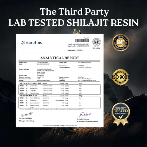 Vista 4 de Mars Himalayan Organic Shilajit Resina Resina natural procedente del Himalaya Apoya la vitalidad, la energía y el bienestar general 0.53 oz