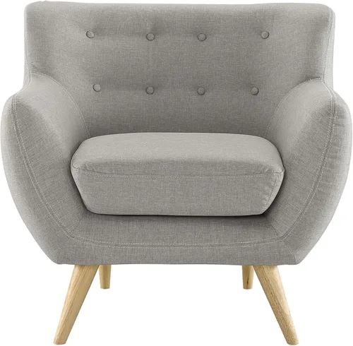 Vista 17 de Modway Remark Mid-Century - Sillón moderno con tela tapizada
