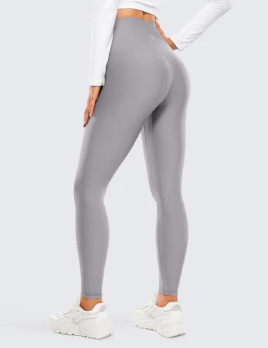Vista 2 de CRZ YOGA Leggings térmicos con forro polar para mujer de 28 pulgadas, pantalones de senderismo cálidos para invierno, pantalones de yoga de cintura