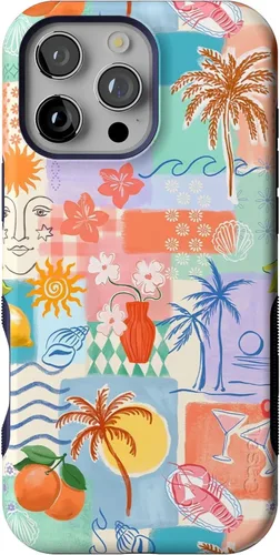 Vista 98 de Casely Funda para iPhone 16 Pro Max Todas las cosas divertidas Diversión en días laborables Compatible con MagSafe Diseño de funda