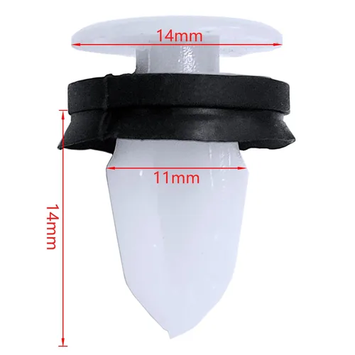 Vista 2 de 150 piezas de moldura de puerta de coche clips parachoques paneles sujetador ajuste para Ford Transit Connect personalizado
