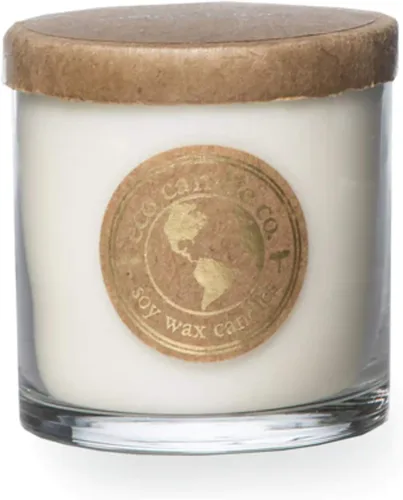 Vista 23 de Eco Candle Co. Vela Reciclada, Gardenia y Guayaba, 6 oz. – Aromas de Gardenia, Jazmín, Guayaba y Verdes Tropicales – 100% Cera de Soja, Sin Plomo