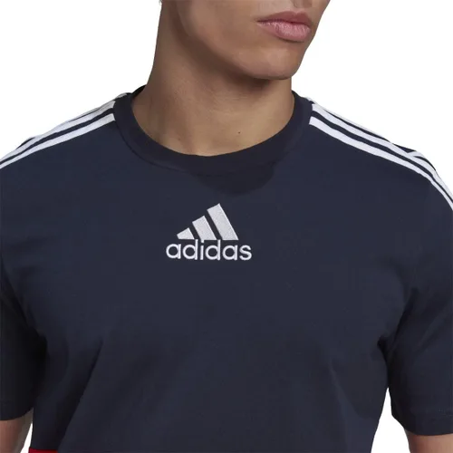 Vista 4 de adidas Camiseta Essentials Colorblock para hombre