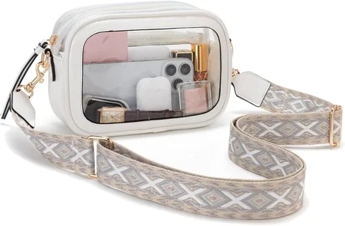 Vista 12 de Wuflyover Clear Purse for Women, Clear Bag for Stadium Events.