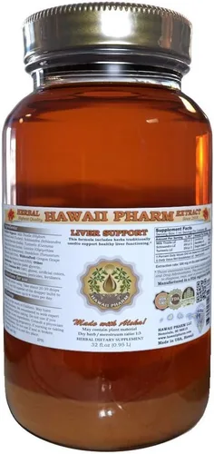 Vista 5 de HawaiiPharm Extracto líquido de soporte hepático 15x4 oz
