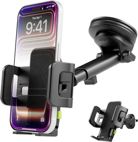 Vista 11 de Bracketron TripGrip - Soporte para teléfono de coche con base expandible