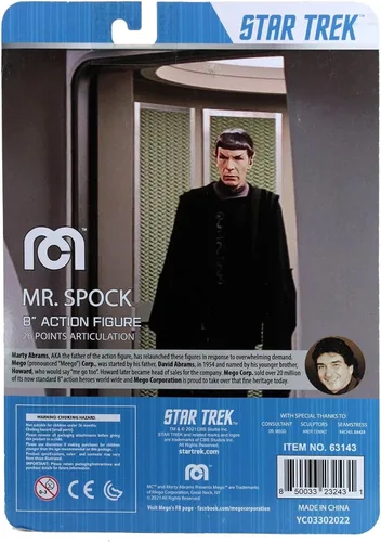 Vista 7 de Star Trek: The Motion Picture - Figura de acción de Spock de 8 pulgadas