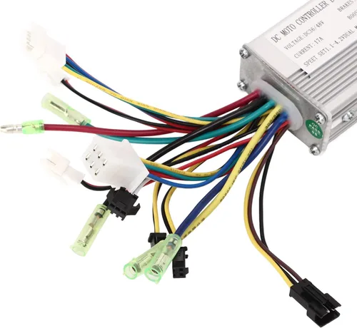 Vista 8 de Controlador de motor de CC con mazo de cables Controlador de motor Batería de litio para 36V 48V 17A eléctrico