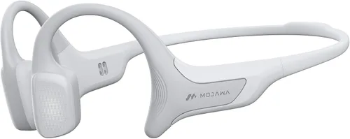 Vista 7 de mojawa HaptiFit Terra Advanced Smart Sports Wearable, auriculares de conducción ósea Bluetooth de oreja abierta con micrófono y MP3 de 32 GB