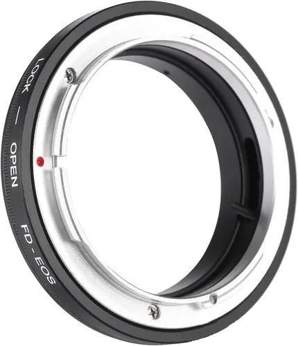 Vista 2 de TECKEEN Lente FD de aluminio a EOS EF Cámaras Lente Montaje Anillo Adaptador para Canon