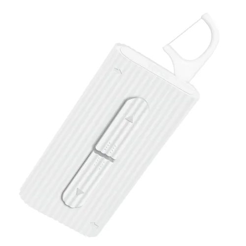 Vista 12 de Estuche portátil para hilo dental, almacenamiento de 10 palillos para adultos en caja. La mejor herramienta para la limpieza de dientes y el cuidado