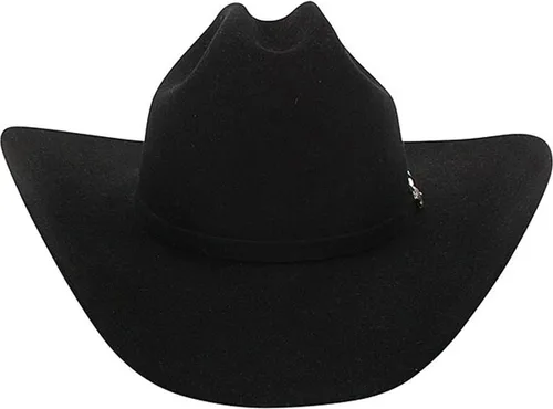 Vista 3 de Stetson Men's Apache 4X Felt Cowboy Hat Negro
