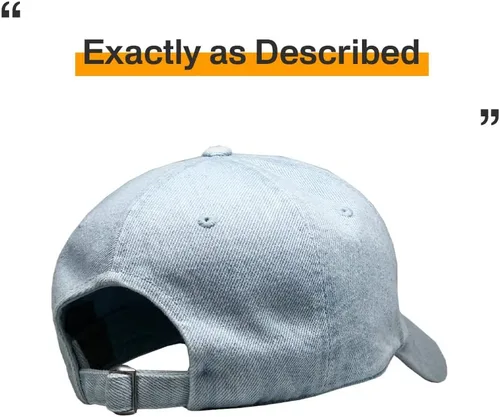Vista 4 de Gorra de béisbol de perfil bajo, ajustable, lisa, clásica, de algodón, estilo polo en blanco, sin estructura