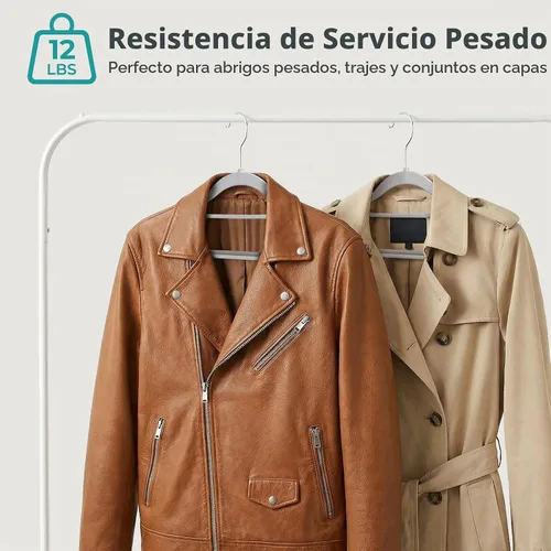 Vista 4 de HOUSE DAY - Perchas de plástico de calidad, paquete de 30 unidades, perchas antideslizantes de plástico gris, perchas ultra delgadas con gancho Gris