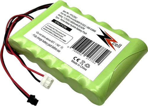 Vista 2 de ZZcell® Reemplazo de batería para panel de control DSC Impassa SCW9057, 6PH-H-4/3A3600-S-D22, sistemas de alarma inalámbricos ADT y Honeywell