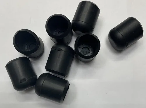 Vista 9 de dexierp Fuerza de protección para 3/8" 0.354 in (paquete de 12) tubo redondo OD extremo silla pata pata pata muebles pies tapa de goma cubierta