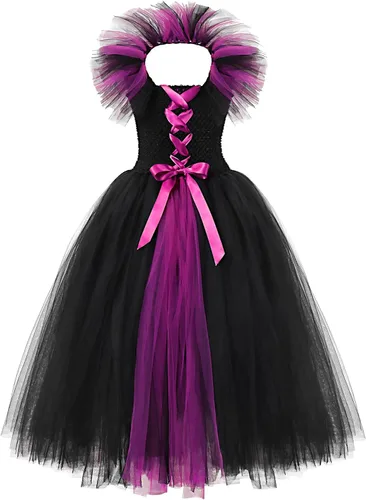 Vista 3 de YOFEEL Princess Costume Cosplay Dress up for Toddler Kid Baby Girls Fancy Party Halloween Christmas with unique Accessories