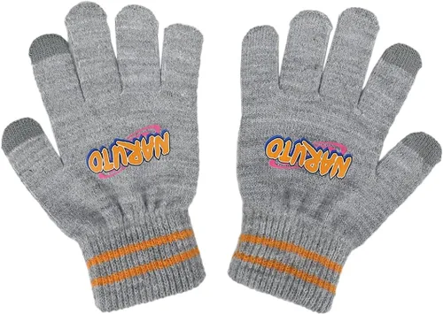 Vista 4 de Bioworld Guantes de punto Naruto Youth (paquete de 3), Multi colorido
