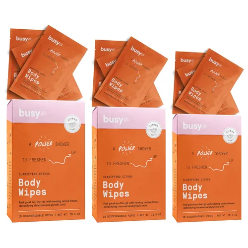 Vista 10 de Toallitas corporales calmantes para mujeres, paño de lavado grande de limpieza, extra grueso y húmedo, paños de sudor para axilas para olor