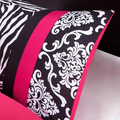 Vista 8 de Intelligent Design - Juego de edredón para dormitorio divertido - Ropa de cama moderna para todas las estaciones con estampado de lunares, capa