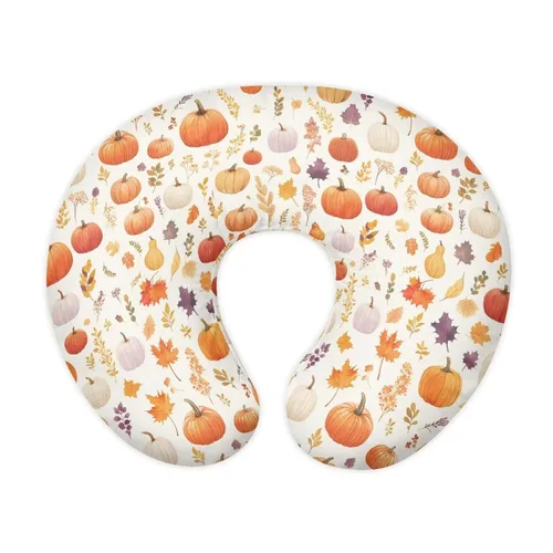 Vista 36 de Nursing Pillow Cover Stretchy Autumn Mushroom Ombre Cover for Breastfeeding Pillows Nursing Pillow Case for Newborn Fits the Original Support Pillow