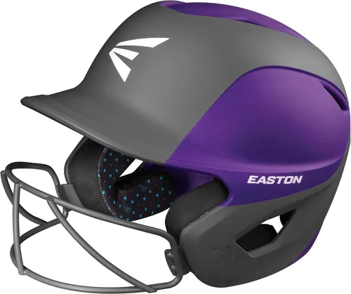 Vista 24 de Easton Casco de bateo Ghost con máscara Sóftbol de lanzamiento rápido Mate de dos tonos Múltiples estilos