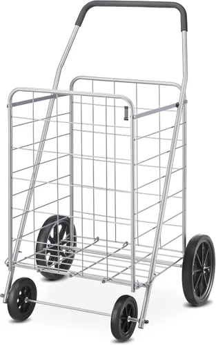 Vista 13 de Carro utilitario rodante WHITMOR 6318 – 2678 Deluxe., Acero, Plateado, L