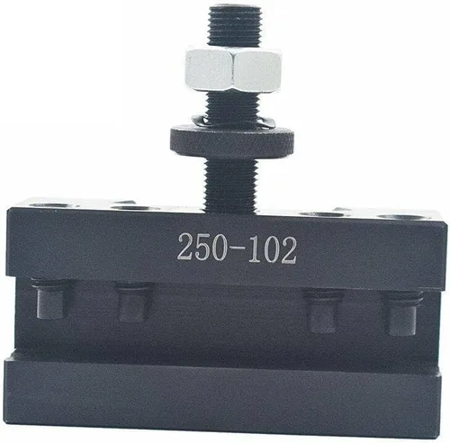 Vista 2 de 5 piezas #2 AXA 250-102 Herramienta de cambio rápido Post Boring Turning Holder 6-12" para Torno Swing 6-12 pulgadas