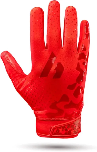 Vista 14 de RPG1 Football Gloves - Adult & Youth Sizes – Extra Sticky Grip Kids Football Gloves for Game Day, Training, High School
