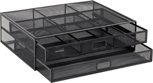 Vista 7 de Mind Reader 2TDMESHY-SIL - Soporte para monitor de metal