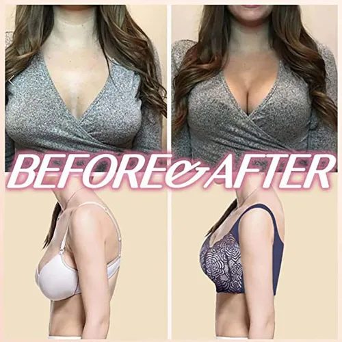 Vista 7 de Prettyhealth - Brasier de desintoxicación y modelado de linfa, potente brasier de levantamiento, modelado de desintoxicación de turmalina y potente