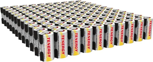 Vista 4 de Tenergy Batería recargable SubC 2200 mAh NiCd con parte superior plana (con pestañas)