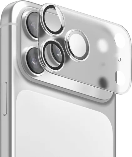 Vista 10 de elago Protector de lente de cámara de vidrio templado compatible con iPhone Air, resistente a los arañazos, antihuellas, fácil instalación