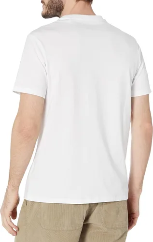 Vista 2 de GUESS Camiseta de manga corta con cuello redondo para hombre