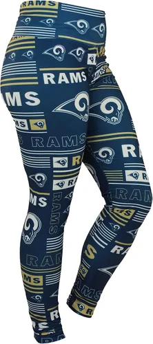 Vista 80 de Zubaz NFL Mallas para mujer de longitud completa de cintura alta básica 1.0