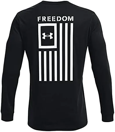Vista 3 de Under Armour Men's New Freedom Flag Long Sleeve T-Shirt