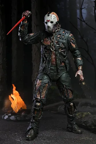 Vista 5 de Friday The 13th - Figura de acción a escala de 7 pulgadas - Ultimate Part 7 (New Blood) Jason