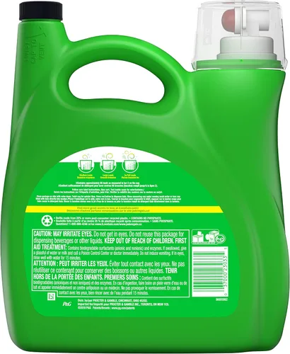 Vista 2 de Gain + Aroma Boost Detergente líquido para ropa, original, 96 cargas 150 fl oz